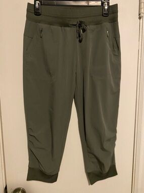 Aeropostale Olive Drawstring Jogger Pants